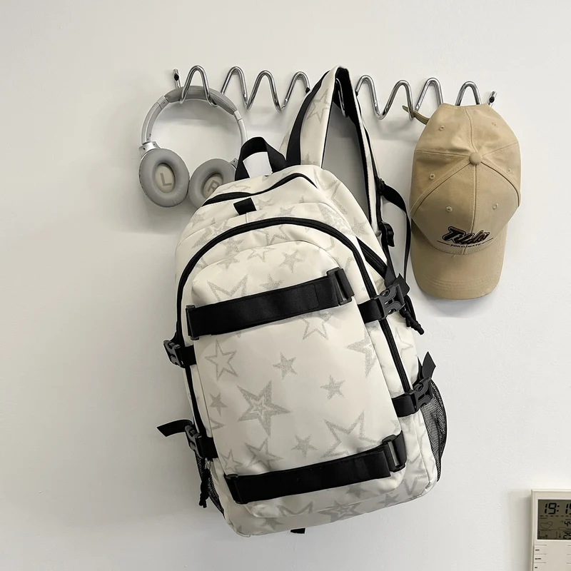 Star-Print Freizeit Rucksack Karnz