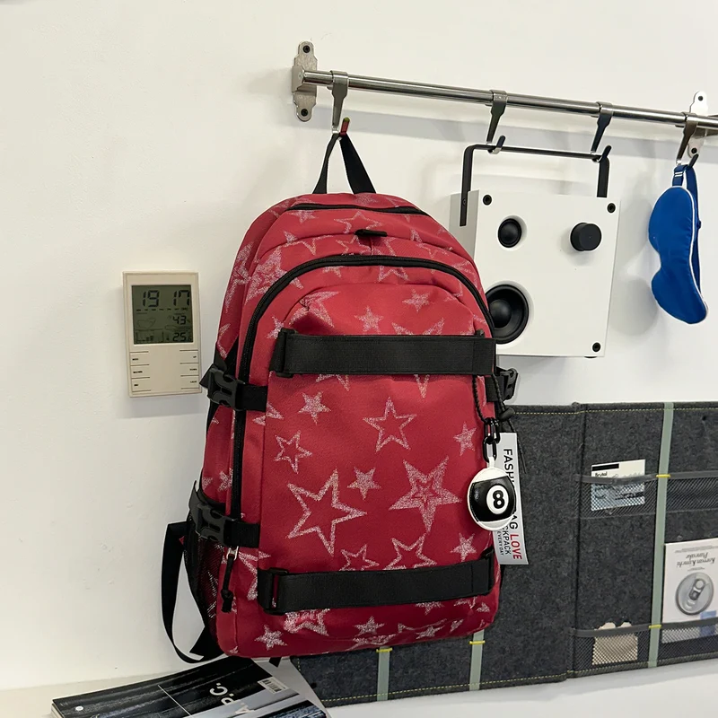 Star-Print Freizeit Rucksack Karnz