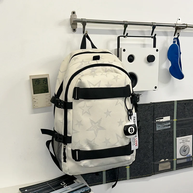 Star-Print Freizeit Rucksack Karnz