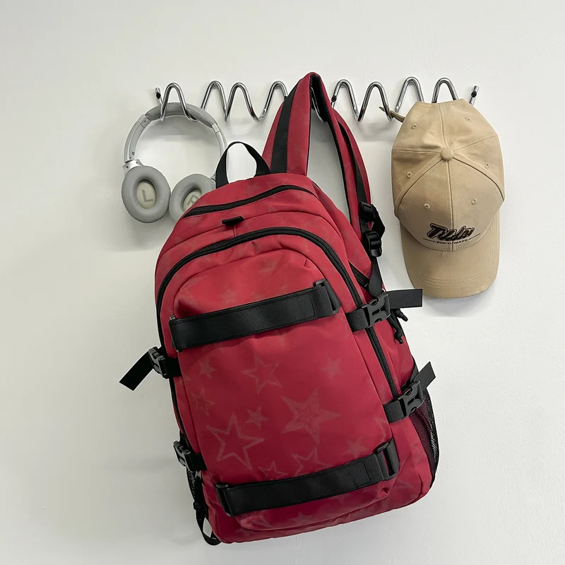 Star-Print Freizeit Rucksack Karnz