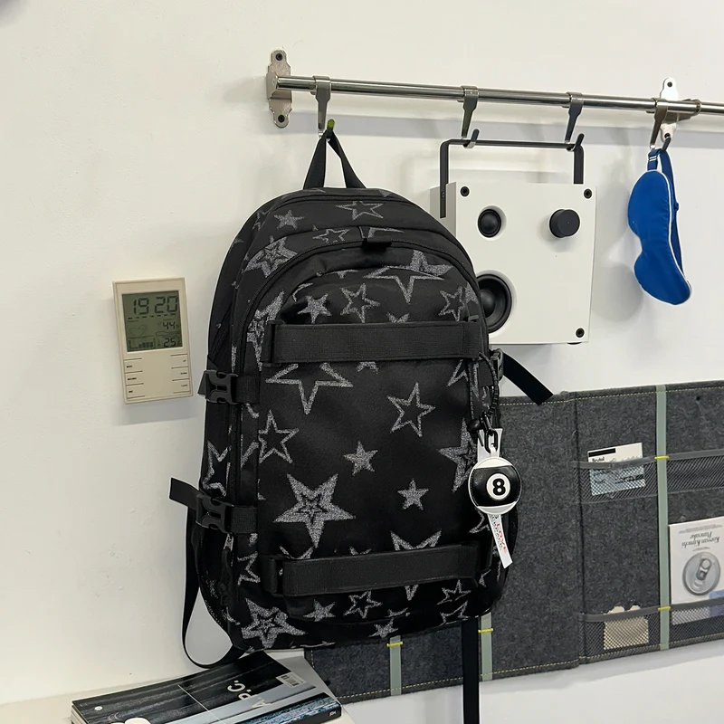 Star-Print Freizeit Rucksack Karnz