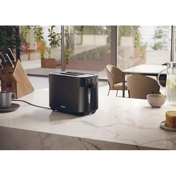 Haier I-Master Series 5 1150W 2 Slice Toaster - Schwarz | HTO5A3
