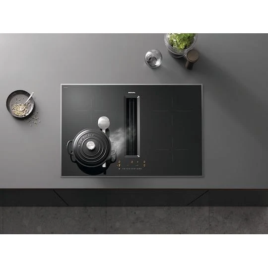 Miele 80CM Vented 4 Zone Induction Kochfeld - Schwarz | KMDA7272FR