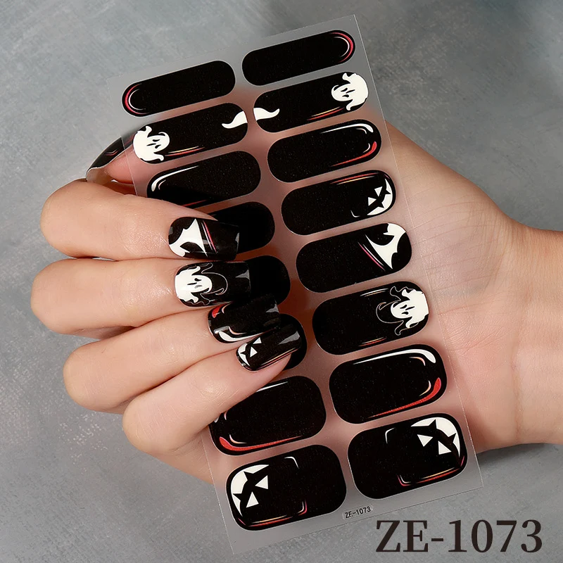 Halloween-Themen Nail Wraps