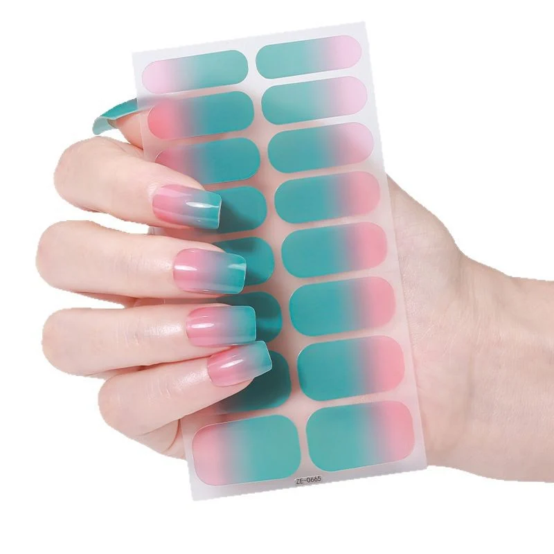 Gradient Ombre Nagel Wraps
