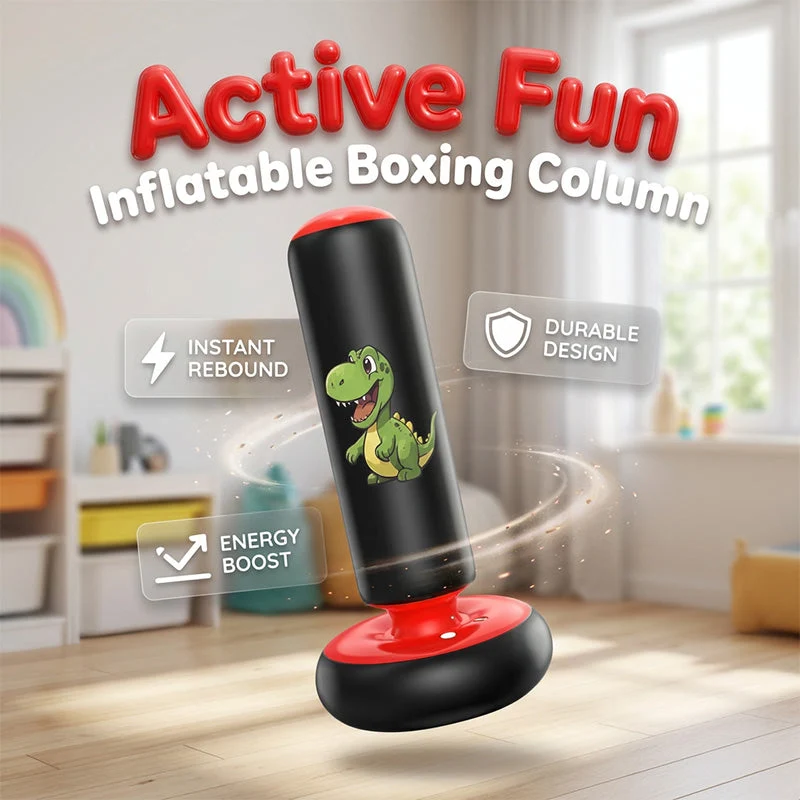Freistehende aufblasbare Boxsäule für Kinder