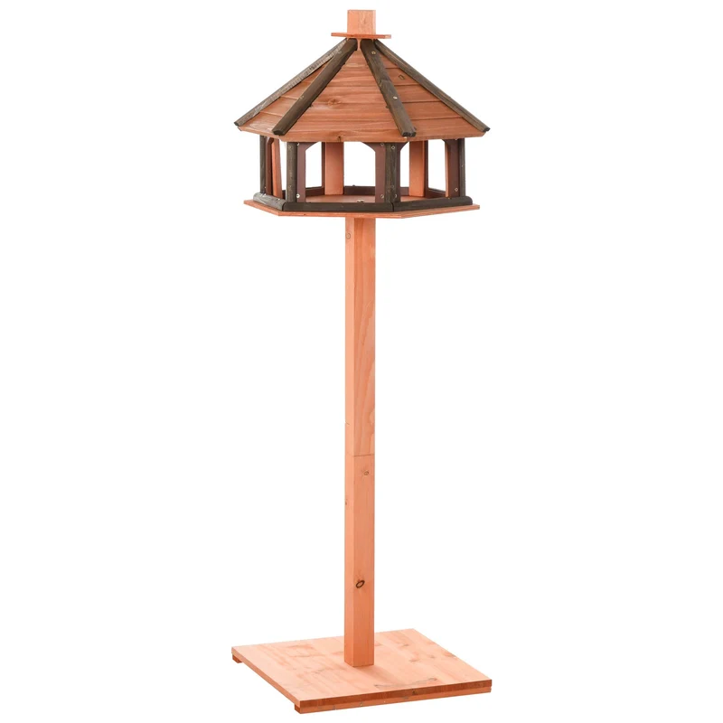Vogelhaus Vogelvilla Futterhaus 130cm Ständer Vogel