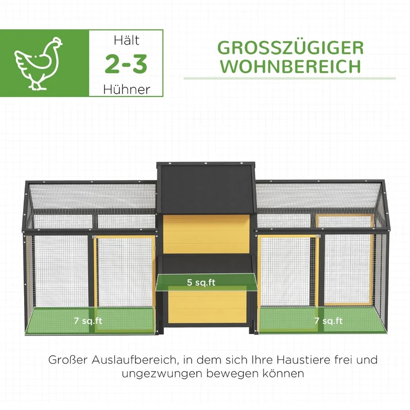Hühnerstall Holz Hühnerhaus Nistkasten Geflügelstall Stall