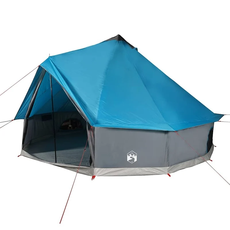 Tipi Familienzelt 8 Personen Campingzelt 410x410x250cm Wasserdicht