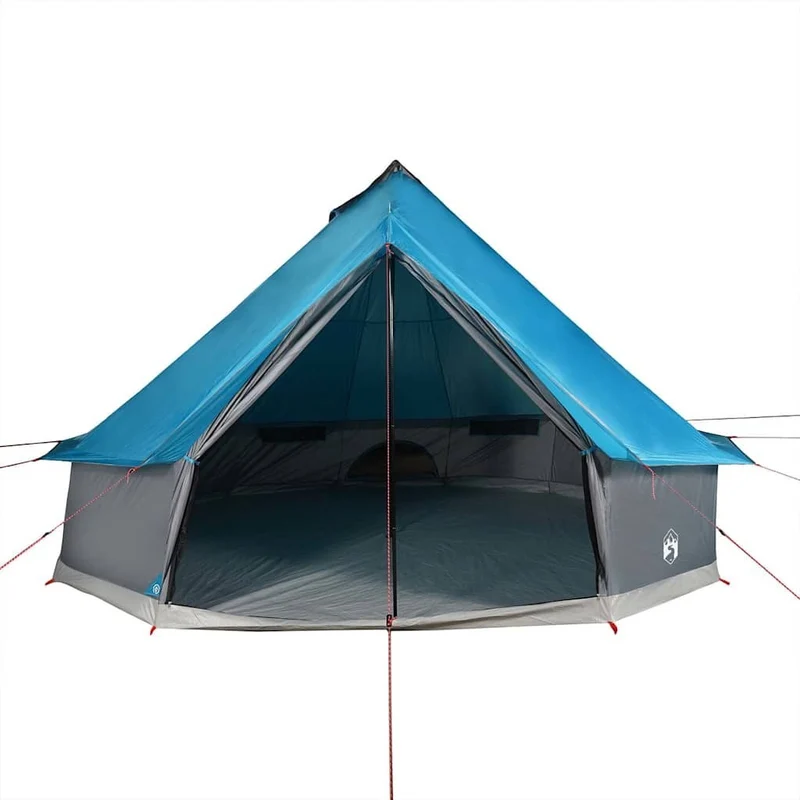 Tipi Familienzelt 8 Personen Campingzelt 410x410x250cm Wasserdicht