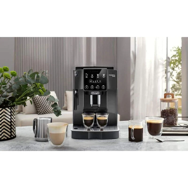DeLonghi Magnifica Start 1.8L Bean to Cup Automatic Kaffeemaschine - Grau Schwarz | ECAM220.22GB