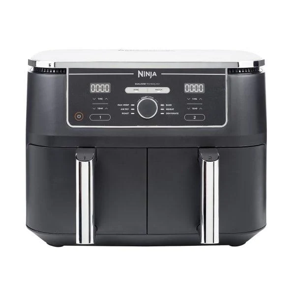 Ninja 9.5L 2470W Foodi Max Dual Zone Heißluftfritteuse - Schwarz | AF400UK