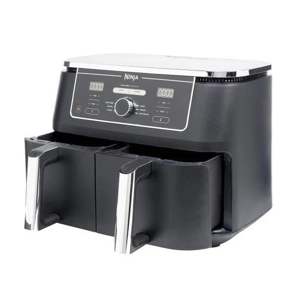 Ninja 9.5L 2470W Foodi Max Dual Zone Heißluftfritteuse - Schwarz | AF400UK