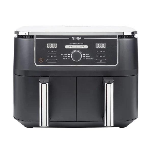 Ninja 9.5L 2470W Foodi Max Dual Zone Heißluftfritteuse - Schwarz | AF400UK