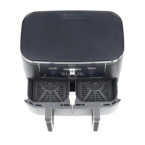 Ninja 9.5L 2470W Foodi Max Dual Zone Heißluftfritteuse - Schwarz | AF400UK