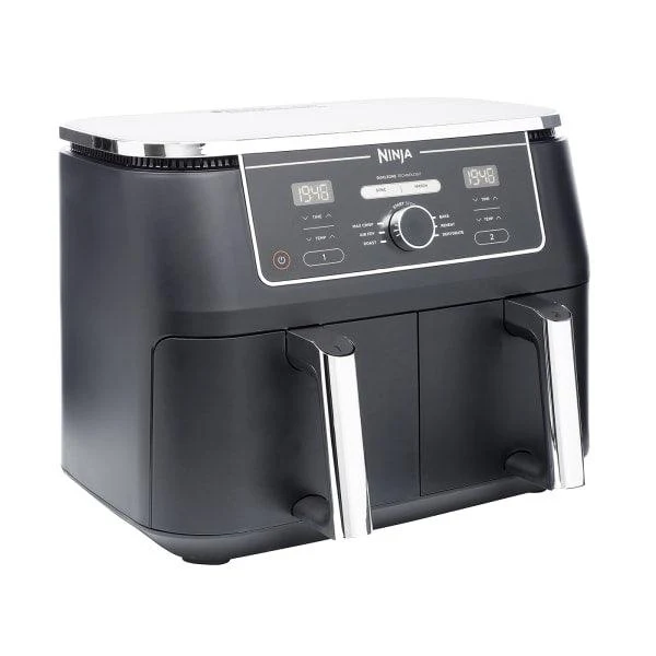 Ninja 9.5L 2470W Foodi Max Dual Zone Heißluftfritteuse - Schwarz | AF400UK