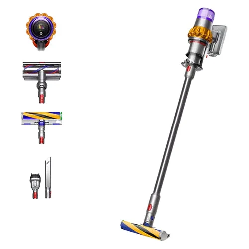 Dyson V15 Detect Absolute Akkustaubsauger - Yellow & Nickel | V15DTABS