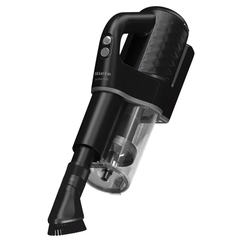 Miele Duoflex Cat & Dog Cordless Stick Staubsauger - Silber & Obsidian Schwarz | DUOFLEXHX1CATDOG