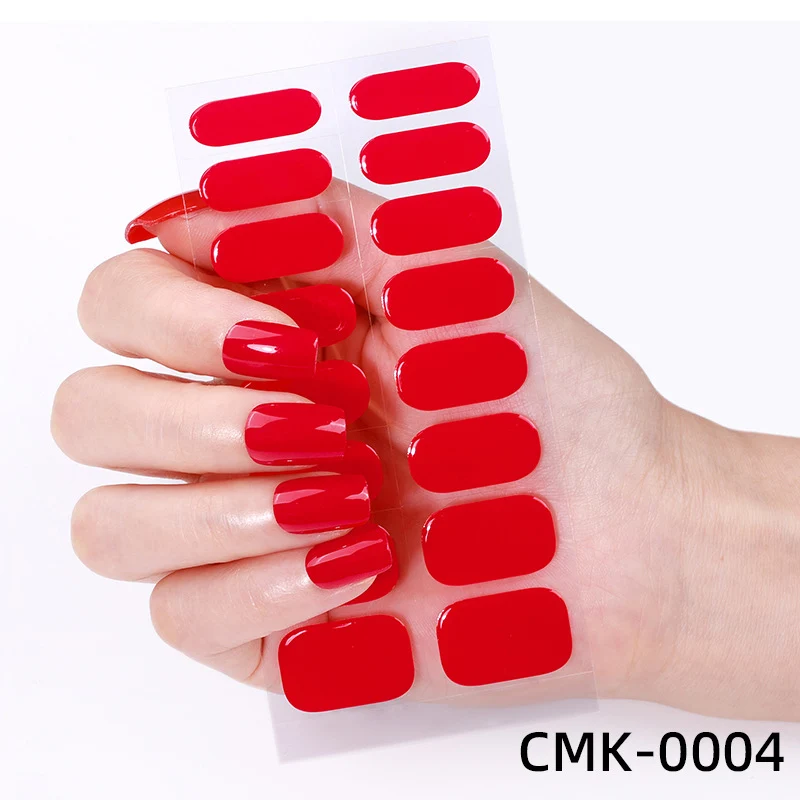 Glänzende Gel-Nagelüberzüge