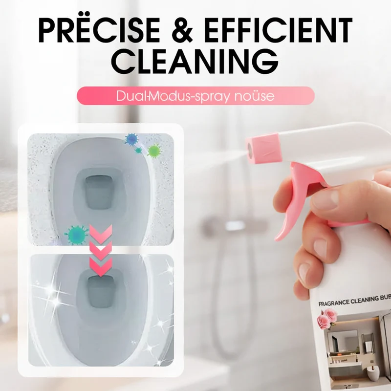 🥳HEISSER ANGEBOT 2026🥳💞ÜBER 50.000 VERKAUFT!🚿✨ 50 % RABATT! Mehrzweck-Badezimmerreiniger-Spray – Löst Kalk- und Seifenrückstände schnell auf. Kein mühsames Schrubben – einfach aufsprühen und abwischen für streifenfreien Glanz! 🧼💨
