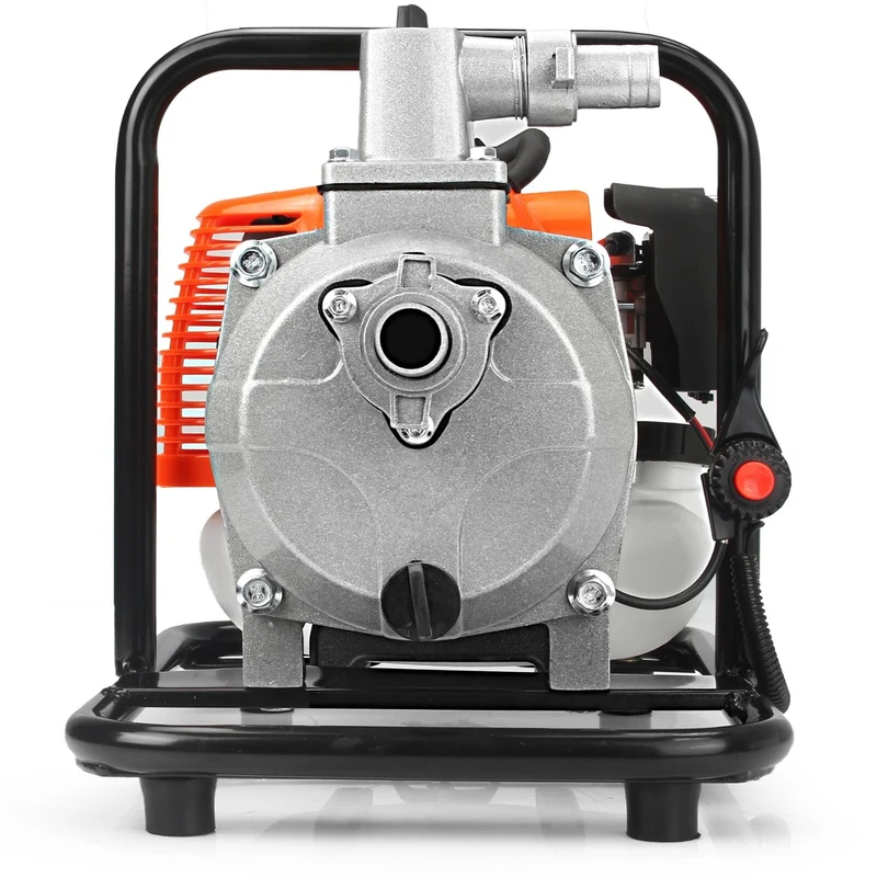 Benzin Wasserpumpe 52PS 2-Takt Motorpumpe Gartenpumpe Teichpumpe