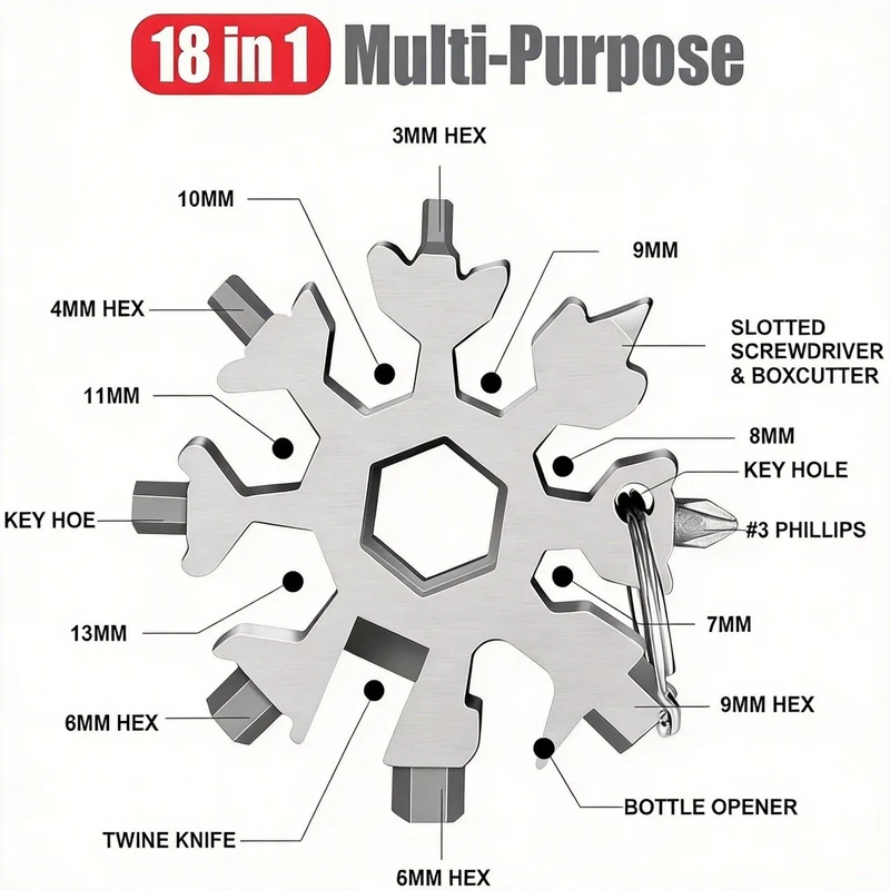 30in1 Survival Kit Überlebenskit Notfallausrüstung Camping Outdoor Set