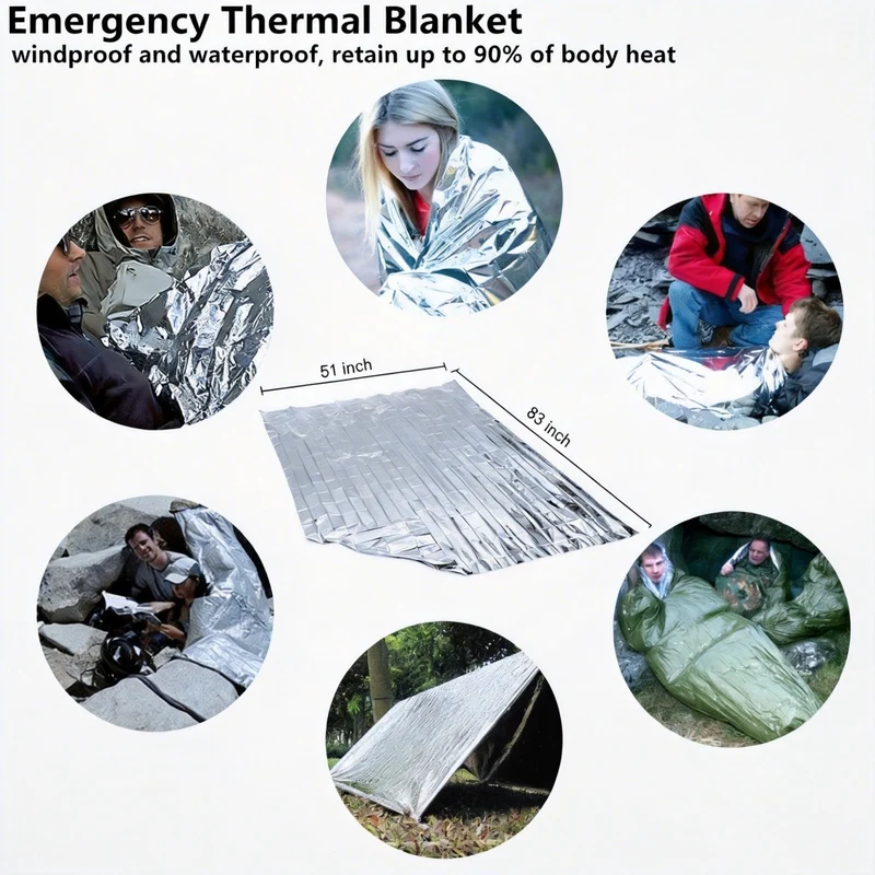 30in1 Survival Kit Überlebenskit Notfallausrüstung Camping Outdoor Set