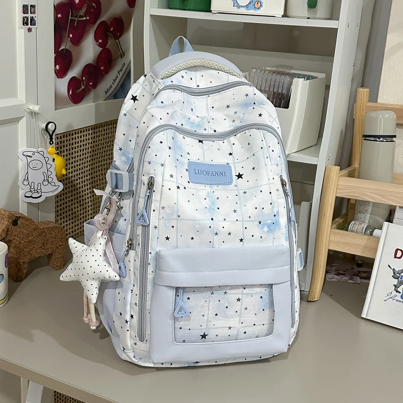 Sternmuster Multi-Compartiment Rucksack Karnz