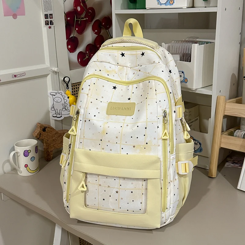 Sternmuster Multi-Compartiment Rucksack Karnz