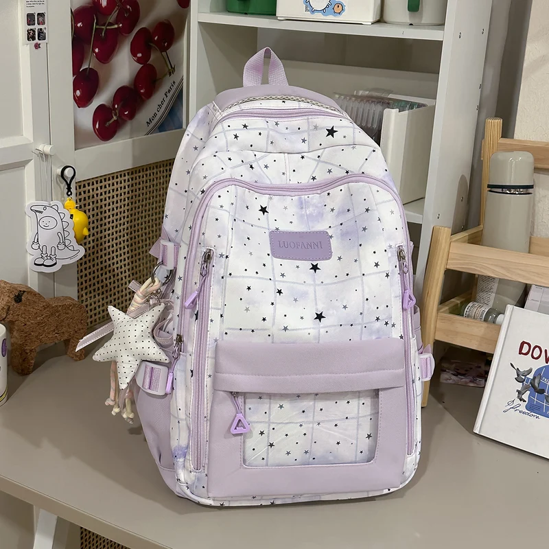 Sternmuster Multi-Compartiment Rucksack Karnz
