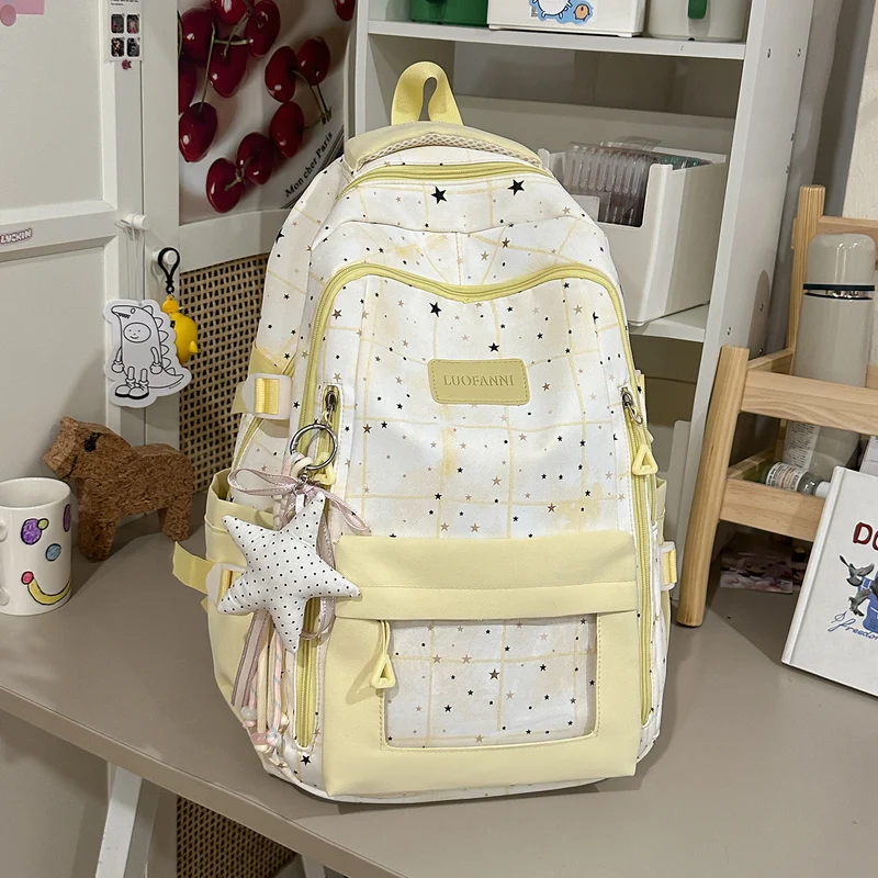 Sternmuster Multi-Compartiment Rucksack Karnz