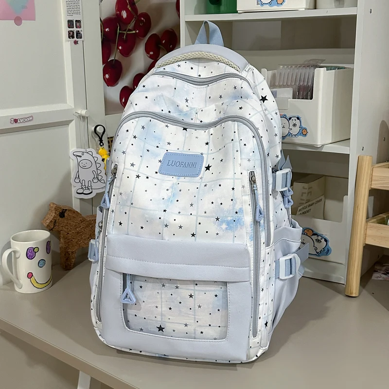 Sternmuster Multi-Compartiment Rucksack Karnz