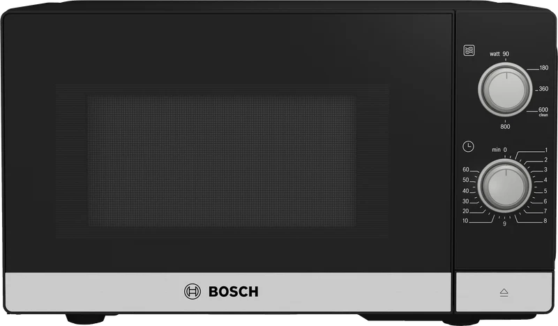 Bosch Serie 2, Freistehende Mikrowelle, 44 x 26 cm, Edelstahl FFL020MS2