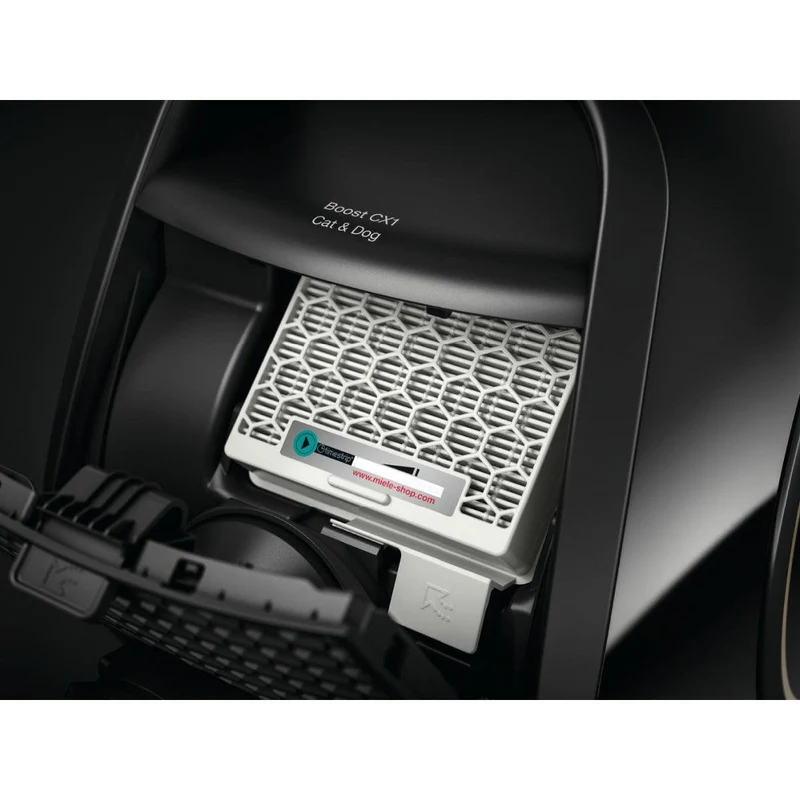 Miele Boost CX1 Cat & Dog PowerLine Bagless Cylinder Staubsauger - Obsidian Schwarz | BOOSTCX1CTDOG