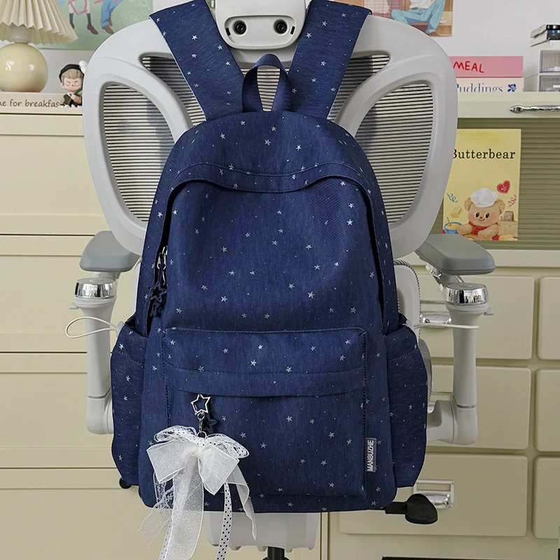 Stern-Verzierte Multi-Fach Rucksack Karnz