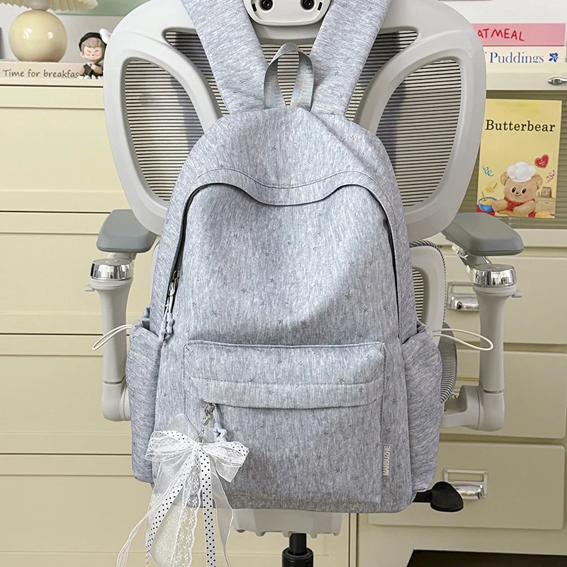 Stern-Verzierte Multi-Fach Rucksack Karnz