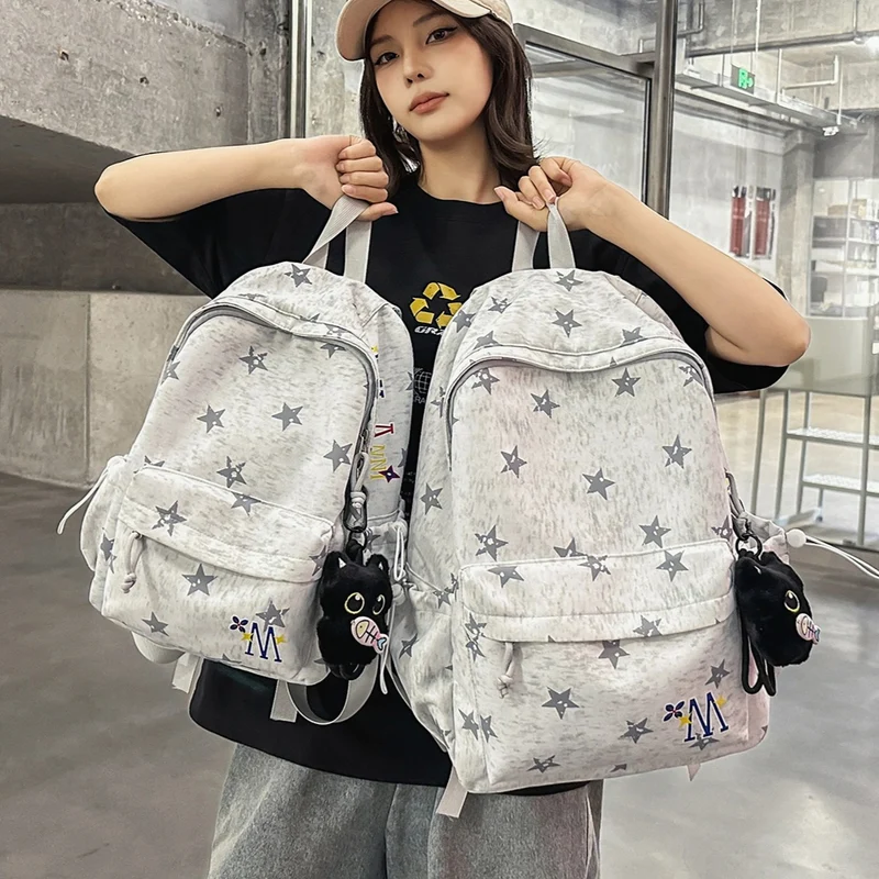 Stern-verzierte Alltags-Rucksack Karnz