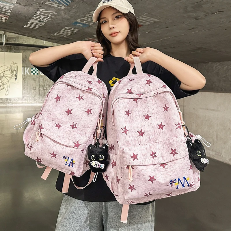 Stern-verzierte Alltags-Rucksack Karnz