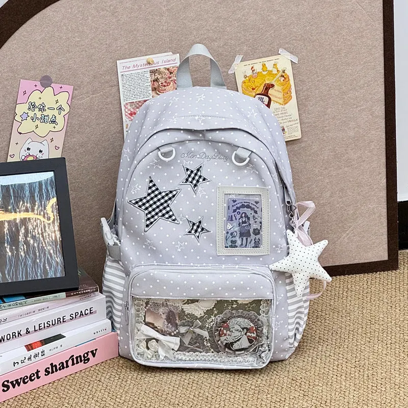 Stern-verzierte Dekorative Rucksack Karnz