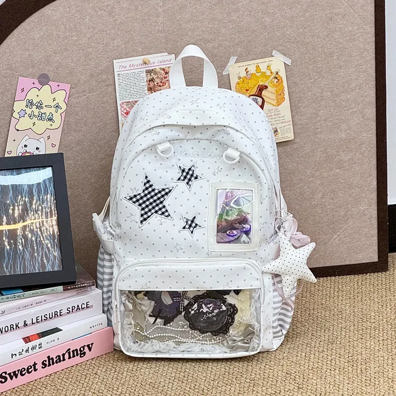 Stern-verzierte Dekorative Rucksack Karnz