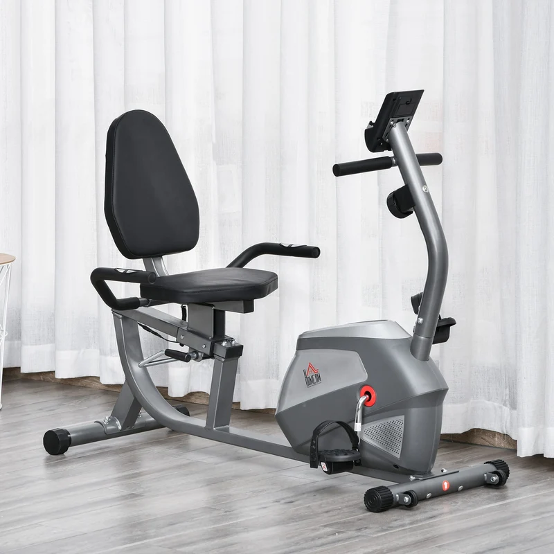 Liegeergometer Magnetwiderstand 110kg Heimtrainer Gym Training