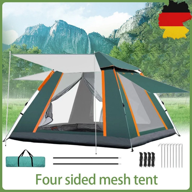 Campingzelt Wasserdicht Kuppelzelt Outdoor Camping Zelt