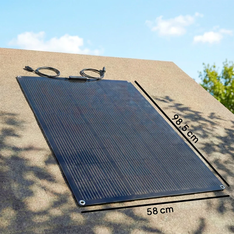 Solarpanel 100W 18V Tragbar Flexibel IP67 Solar