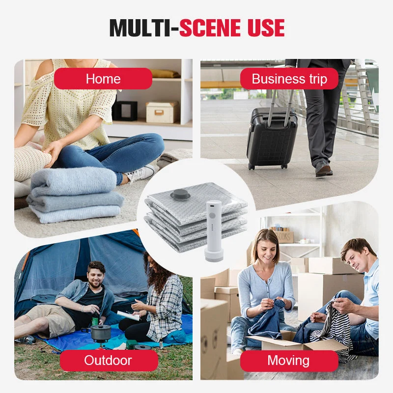 🔥Solange der Vorrat reicht 50 % Rabatt!🎉Reise-Vakuum-Storagebeutel & tragbares Pump-Set