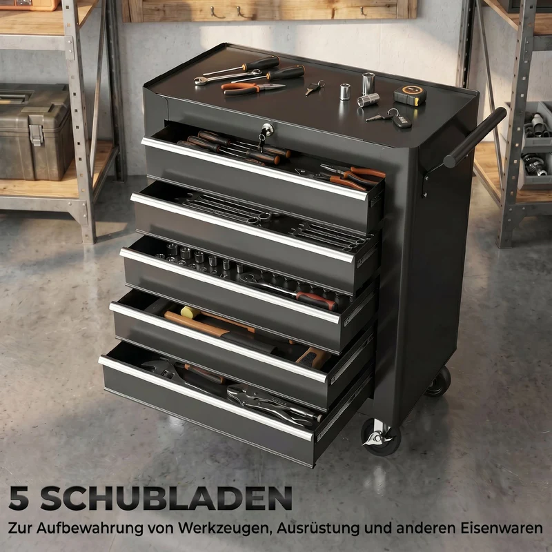 Werkstattwagen Leer Werkstatt Wagen 61x33x75cm