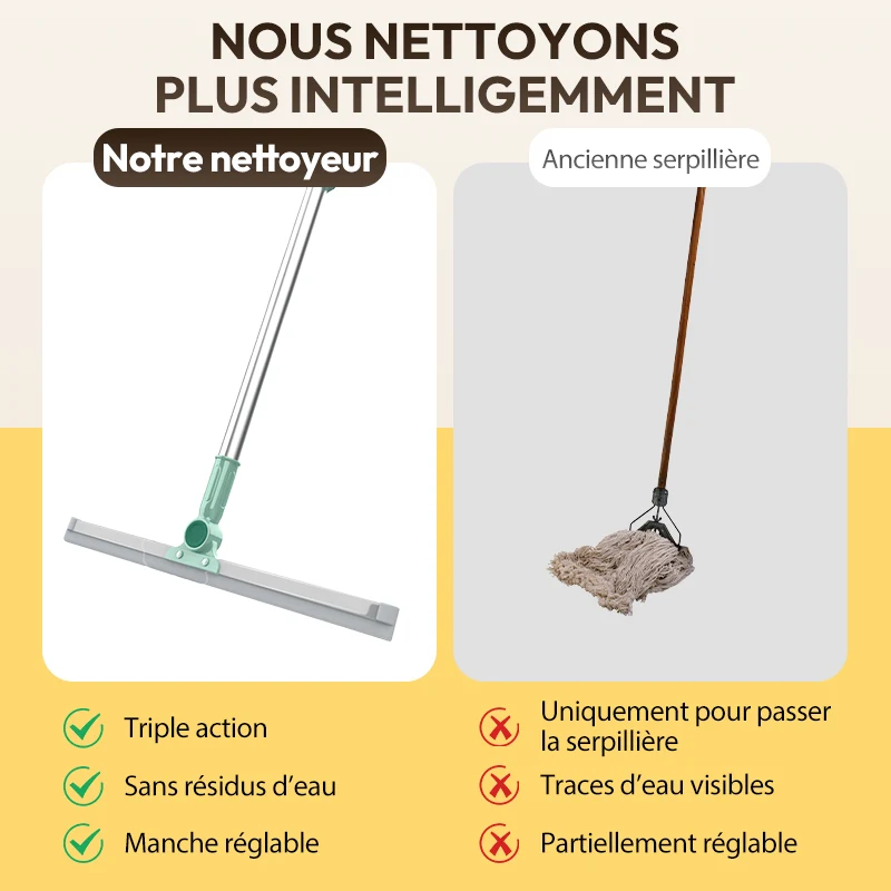 🏆Brosse de sol multifonctionnelle en silicone💧✨