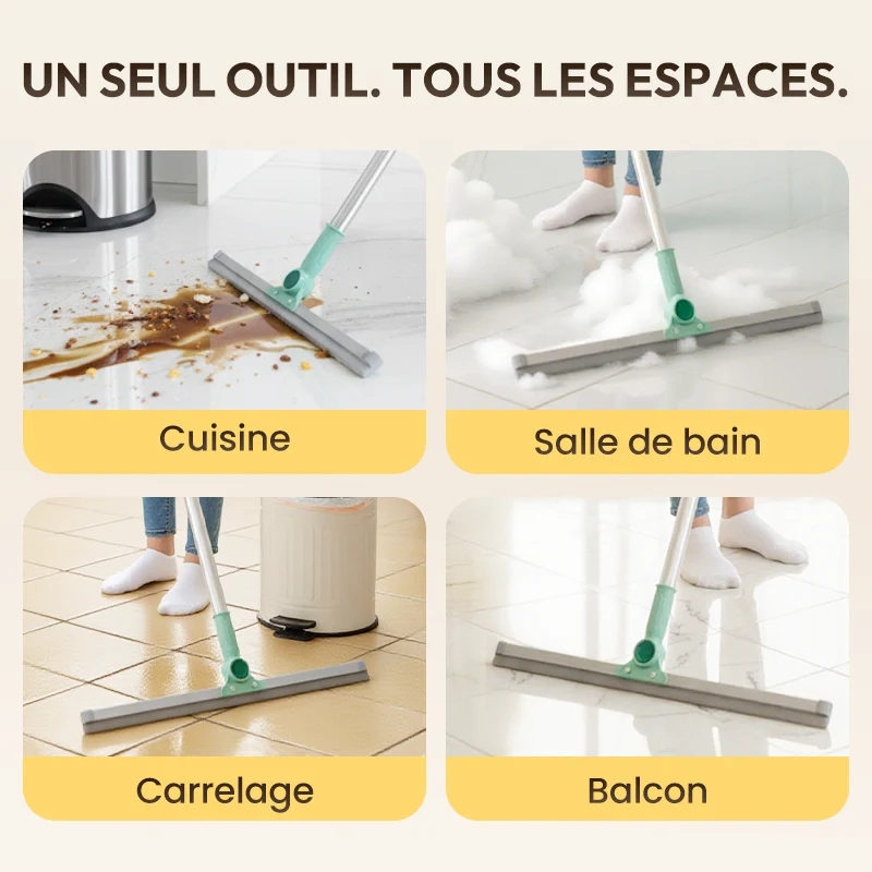 🏆Brosse de sol multifonctionnelle en silicone💧✨