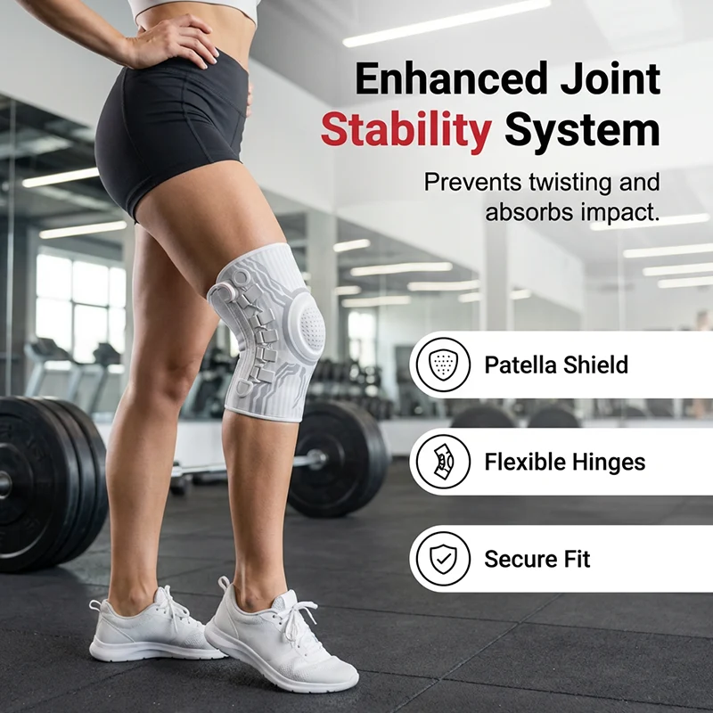 🦵 50% RABATT! 💪 Intelligente Kniebandage – Verstellbare Kompression & ergonomisch ✨