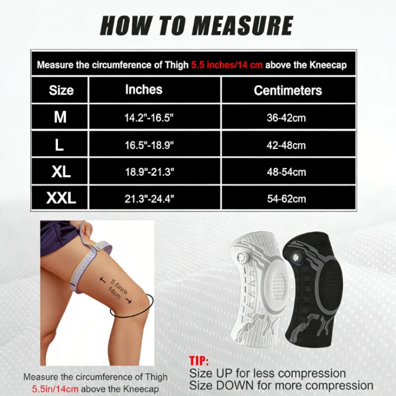 🦵 50% RABATT! 💪 Intelligente Kniebandage – Verstellbare Kompression & ergonomisch ✨
