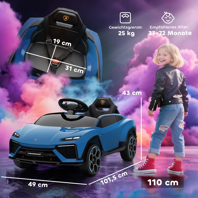 Lamborghini Urus Kinder Elektroauto Kinderauto Kinderfahrzeug Elektrisch